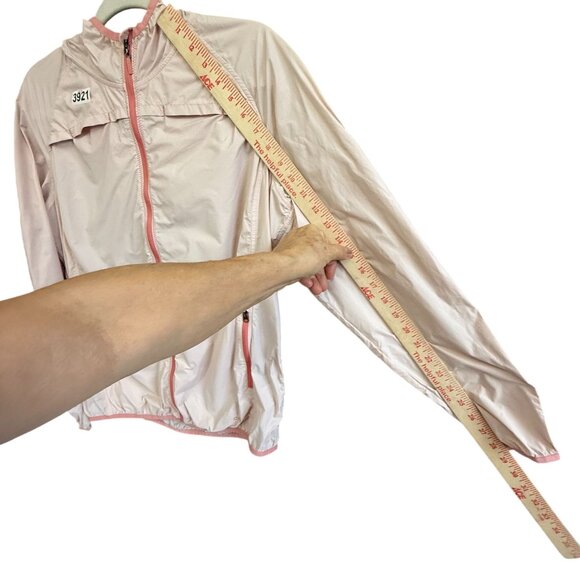 Orvis Women's Full Zip Jacket Hooded Windbreaker Medium Pink Outdoor - Picture 4 of 9